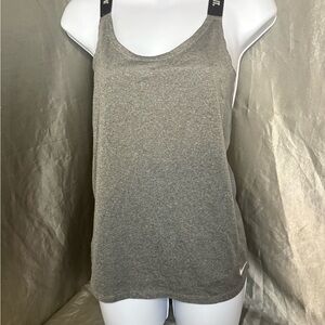 Nike Women's Heather Gray Tank Top